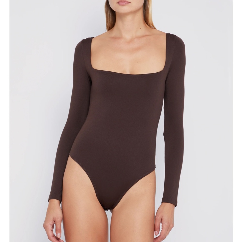 Square neck bodysuit - NWT
